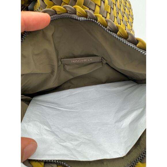 Naghedi Havana Large Basketweave Tote Bag - Picture 7 of 11